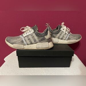 Adidas NMD_R1 PK (Women’s Size 5) Glitch Camo White Black